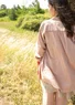 Chemise "Dunes" en coton biologique/lin (rose estompé XL)
