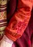 Robe "Marianne" en tissu de coton biologique/lin (cuivre XS)