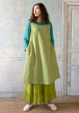 “Shimla” woven organic cotton/linen dress - pistage0SL0mnstrad
