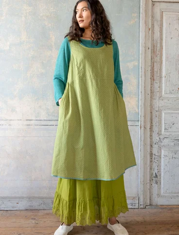 “Shimla” woven organic cotton/linen dress - pistage0SL0mnstrad