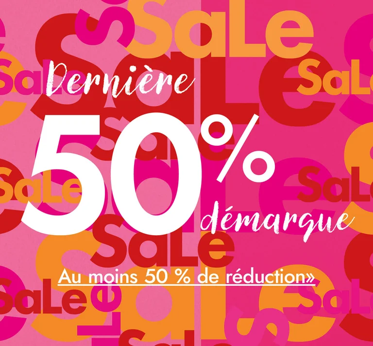 A graphic collage with a pink background and the word “Sale” in various sizes and colours.