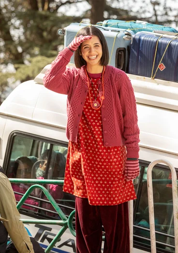 Strickjacke „Eternity“ aus Lammwollmischung - terrazzorosa