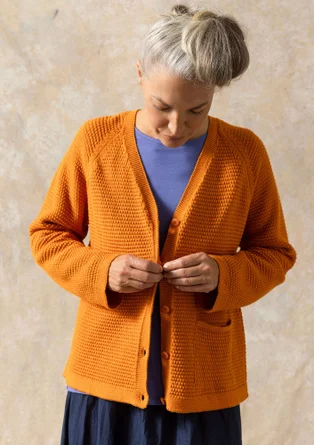 Gilet en coton recyclé - masala
