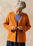 Recycled cotton cardigan (masala M)