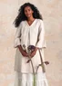 Kleid aus Leinengewebe (dunkelnatur XXL)