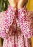 Blouse "Marianne" en coton biologique (rose orchidée XL)
