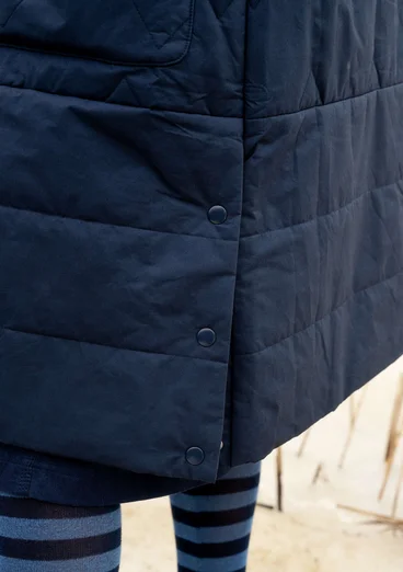 Manteau "Svalbard" en tissu matelassé - encre