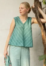 “Eka” organic cotton blouse - artemisia