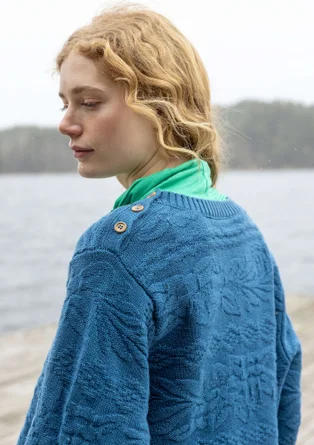 Marinepullover „Peninsula“ aus Lammwolle - indigofera
