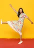 “Ingrid” cotton/modal jersey dress (vanilla L)