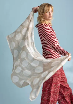 Schal „Grace“ aus Leinen - natur