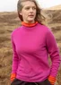 Feinstrick-Pullover aus zarter Wolle (weidenröschen M)