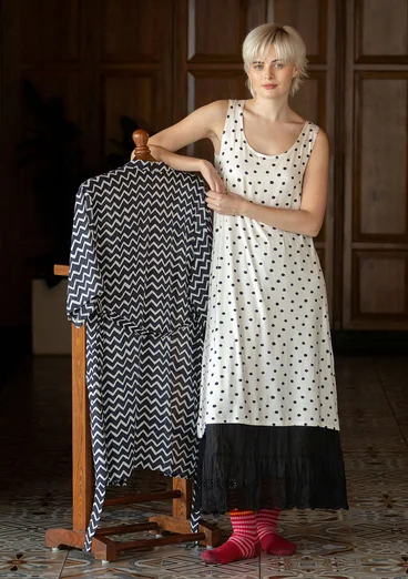 Chemise de nuit "Siesta" en modal/élasthanne - écru