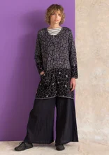 Langstrickjacke „Theia“ aus Bio-/Recycling-Baumwolle - aschgrau