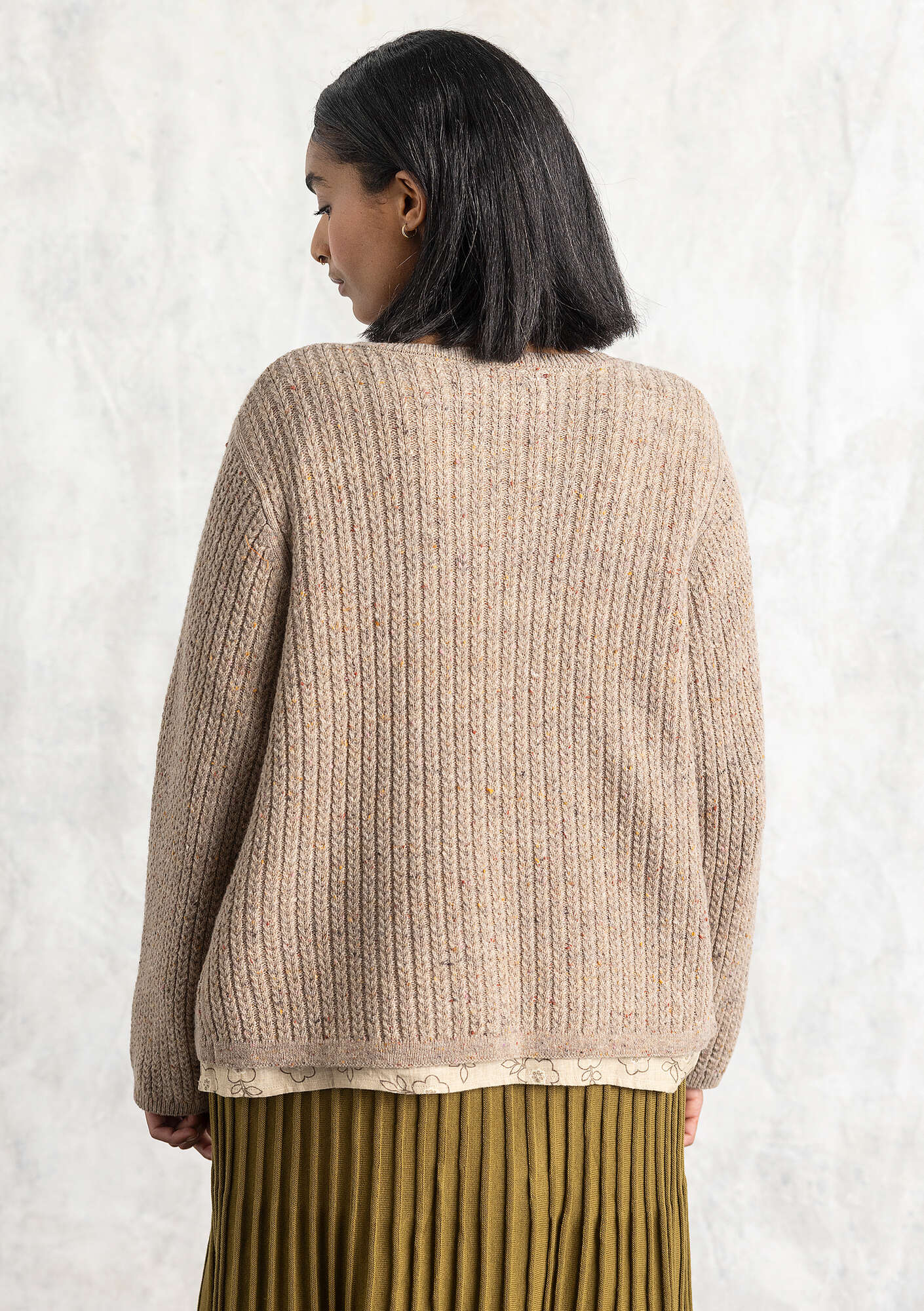 美品ATON NATURAL DYE WOOL CARDIGAN ATON WOOL WASHI OVERSIZED CARDIGAN | 大阪心斎橋のメンズ洋服