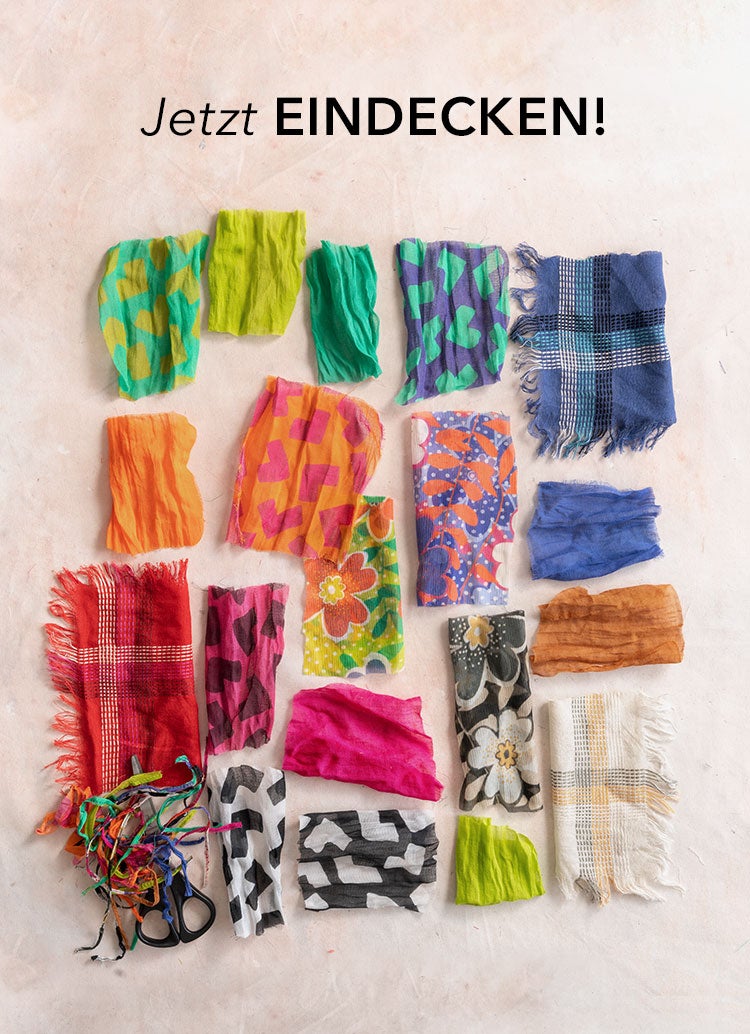 Schal aus Öko-Baumwolle