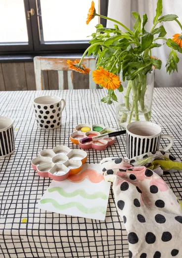 Palette "Play" en céramique - corail