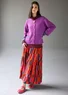 “Stripe” alpaca blend cardigan (mayflower XL)