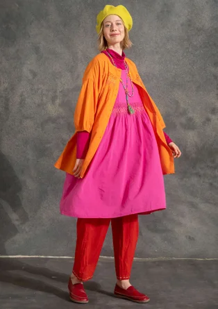Blouse d’artiste en coton biologique/modal - nectar