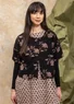 “Rose hip” woven organic cotton blouse (black L)