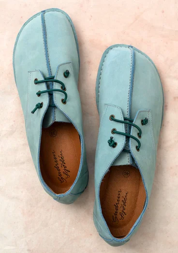 Nubuck Mary-Jane - jade