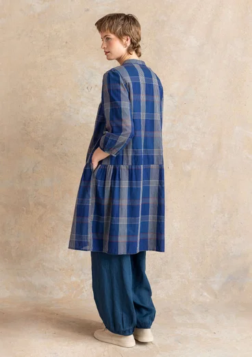 Kangasmekko ”Nora” ekopuuvillaa - tumma indigo