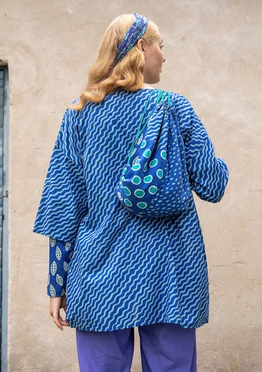 Blouse "Krusa" van biologisch katoen - lupine