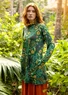 Tunique "Harriet" en jersey de lyocell/élasthanne (vert bouteille clair XS)