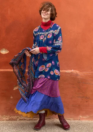 Bluse „Maya“ aus Viskose - indigoblau