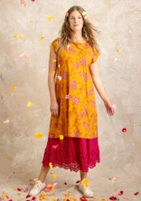 “Nypon” organic cotton/modal jersey tunic - marigold