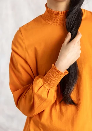 Jerseykleid aus Bio-Baumwolle - physalis