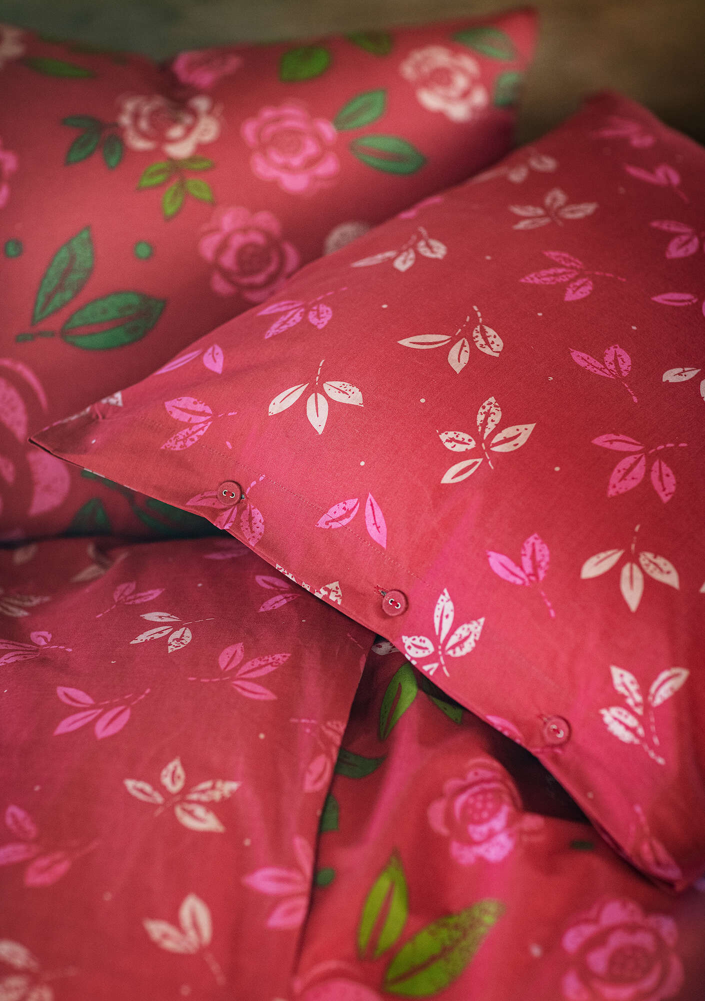 Pillowcase 2-pack wild strawberry