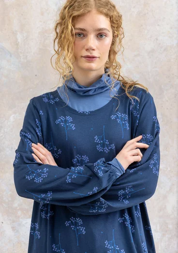 Jerseykleid „Rönnbär“ aus Bio-Baumwolle/Modal - dunkelindigo