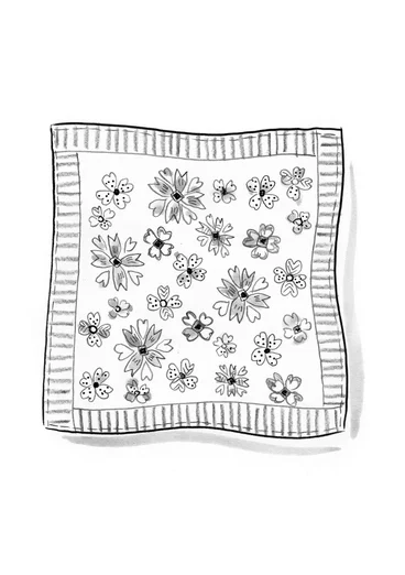 Tischdecke „Soni“ aus Bio-Baumwolle - kurkuma