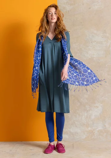 “Theia” linen scarf - lupin