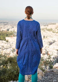 Kleid „Pinje“ aus Öko-Baumwolle - veilchen