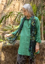 Webschal „Harriet“ aus Wolle - schwarz
