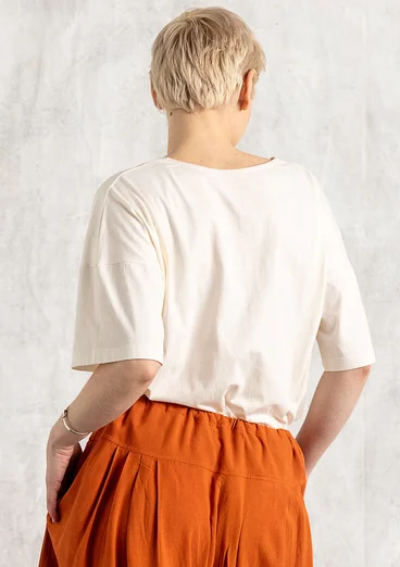 Organic cotton t-shirt - ecru
