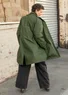 “Madison” parka in organic cotton with a removable vest (pine S)