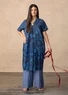 Webkleid „Niwa“ aus Bio-Baumwolle (dunkelindigo XS)
