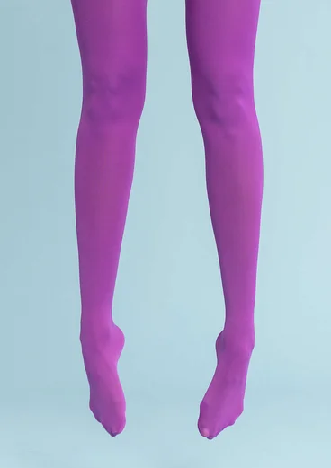 Effen panty van gerecycled polyamide - midsommarblomster