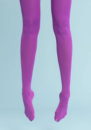 Effen panty van gerecycled polyamide - midsommarblomster