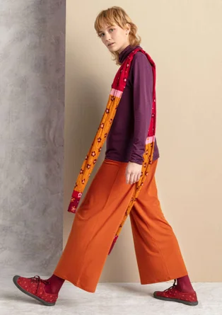 Pantalon en jersey de lyocell/élasthanne - henné
