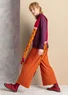 Pantalon en jersey de lyocell/élasthanne (henné M)