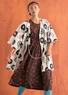 Kimono „Julie“ aus Öko-Baumwolle (ungebleicht S/M)