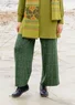 Pantalon "Aurora" en jersey de coton biologique/modal/élasthanne (vert paon M)