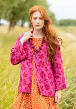 “Flora-Li” cardigan in organic/recycled cotton - rosa0SP0orkid