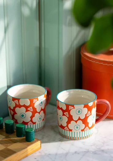 “Soni” ceramic mug - chilli