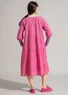 “Duha” woven dress in organic cotton (peony M)