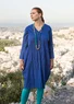 Kleid „Pinje“ aus Öko-Baumwolle (veilchen S)